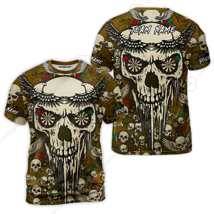 T-Shirt||Olive Brown