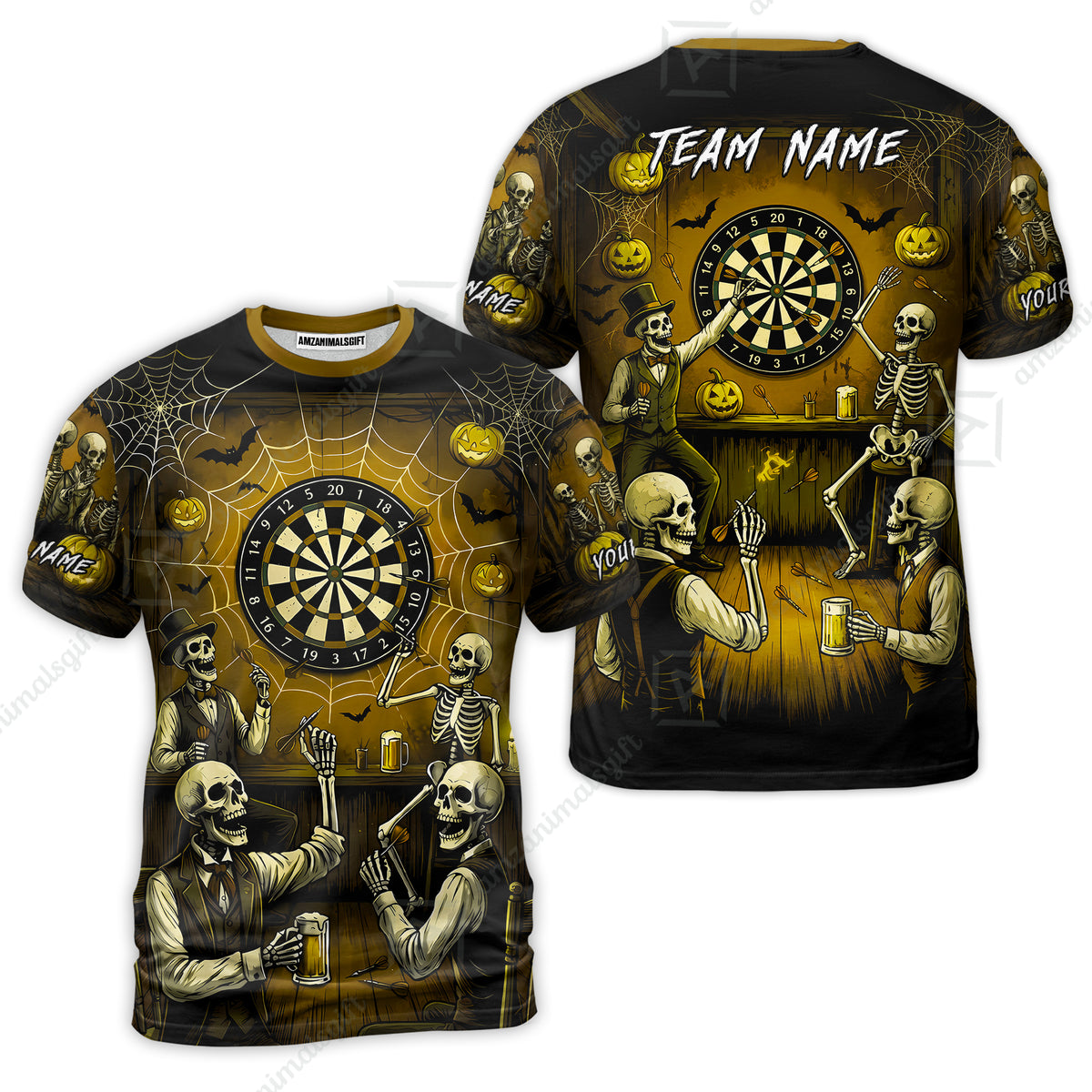 T-Shirt||Olive Brown
