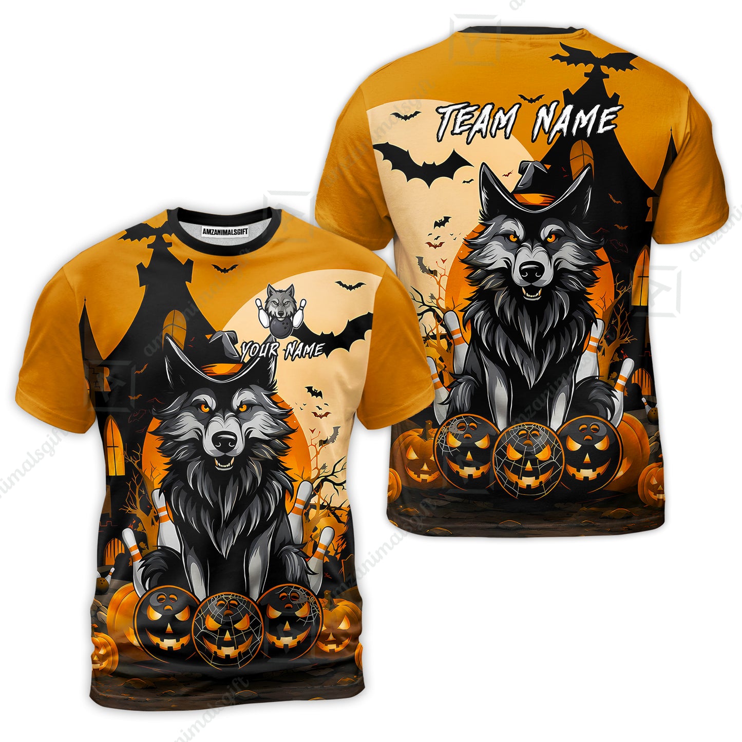 T-Shirt||Orange