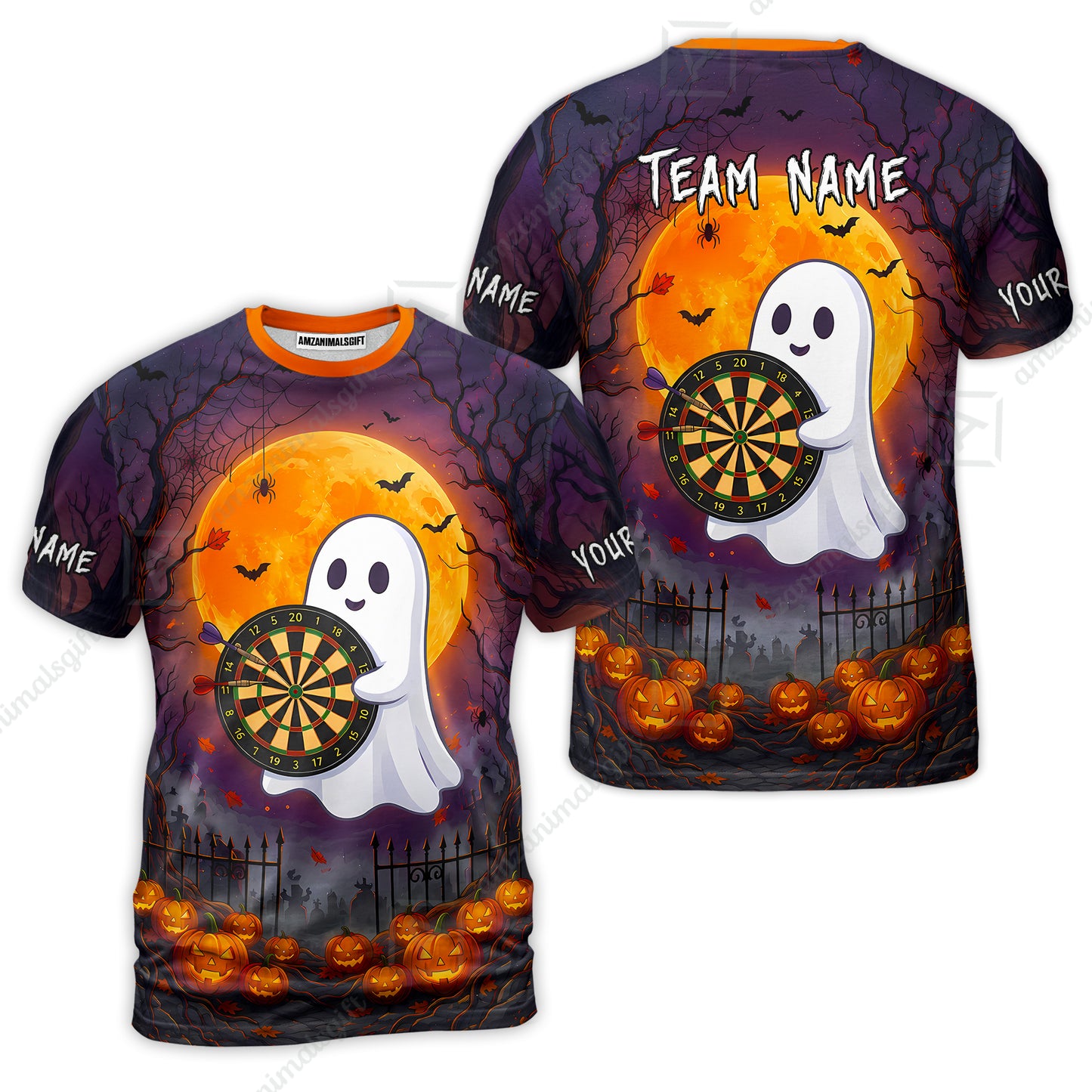 T-Shirt||Orange
