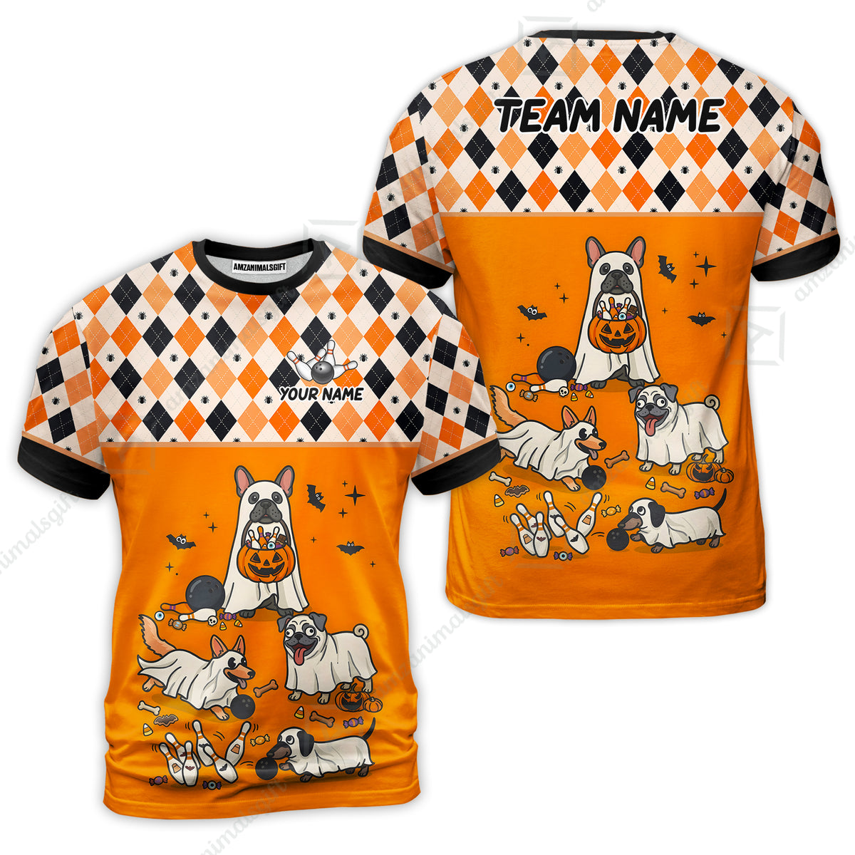 T-Shirt||Orange