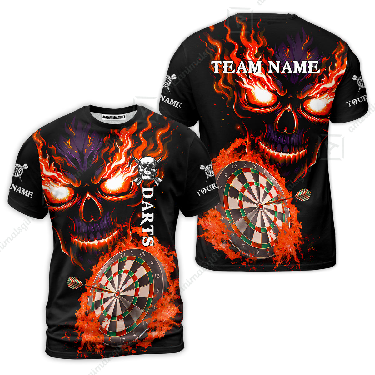 T-Shirt||Orange