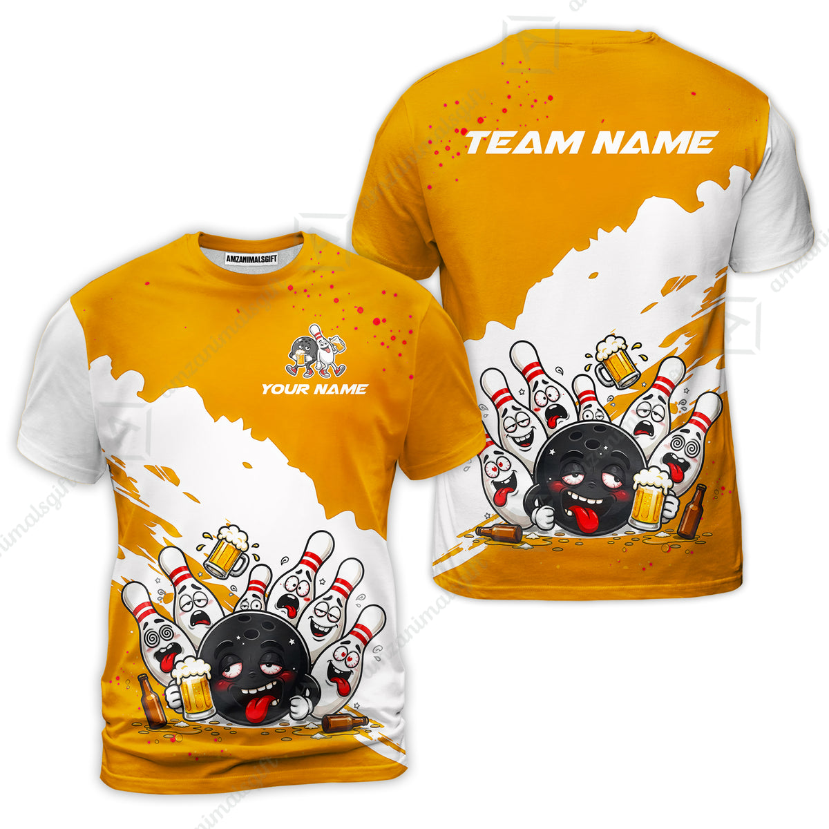 T-Shirt||Orange