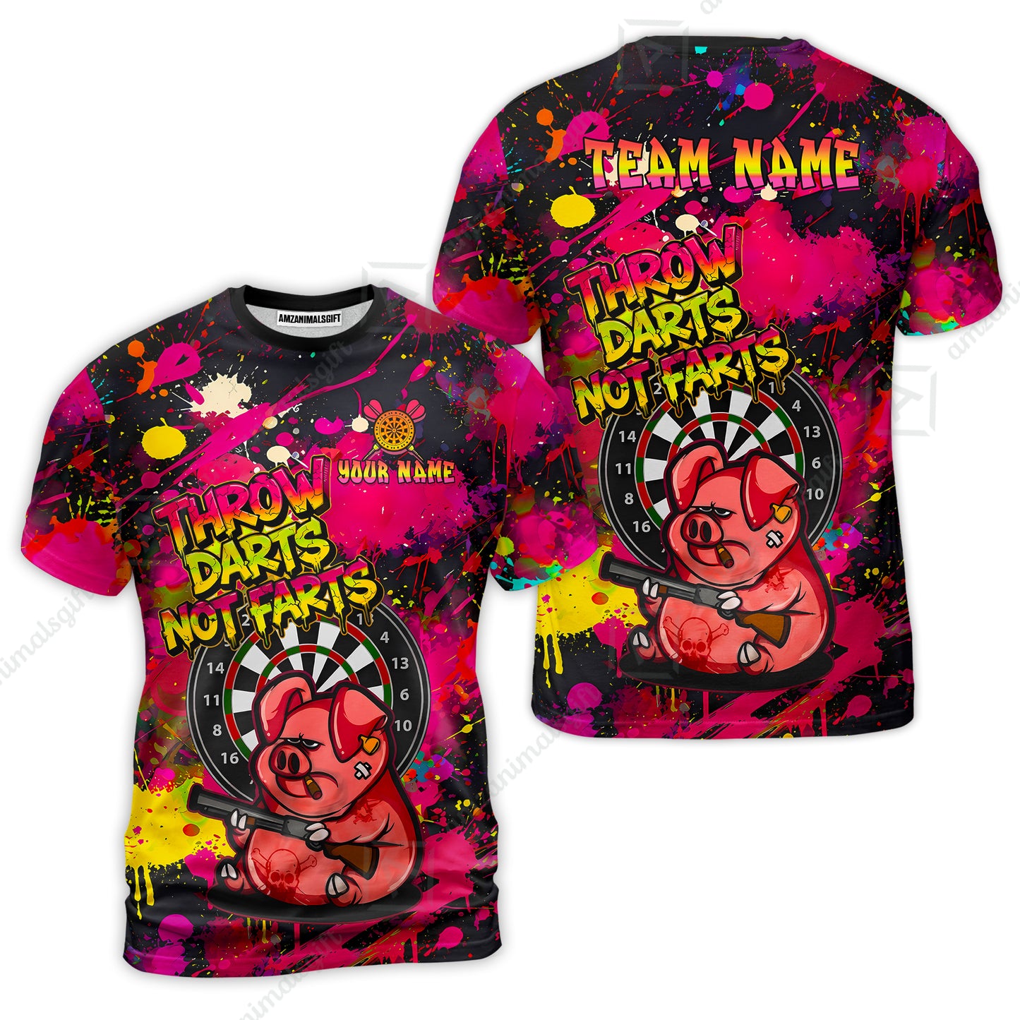 T-Shirt||Pink