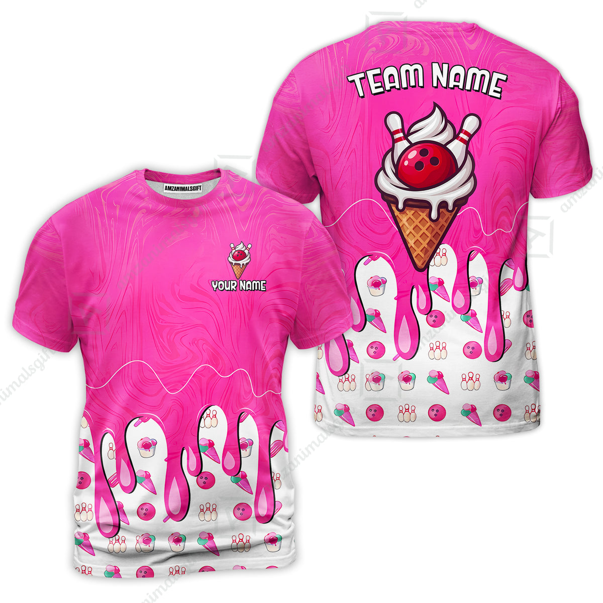 T-Shirt||Pink