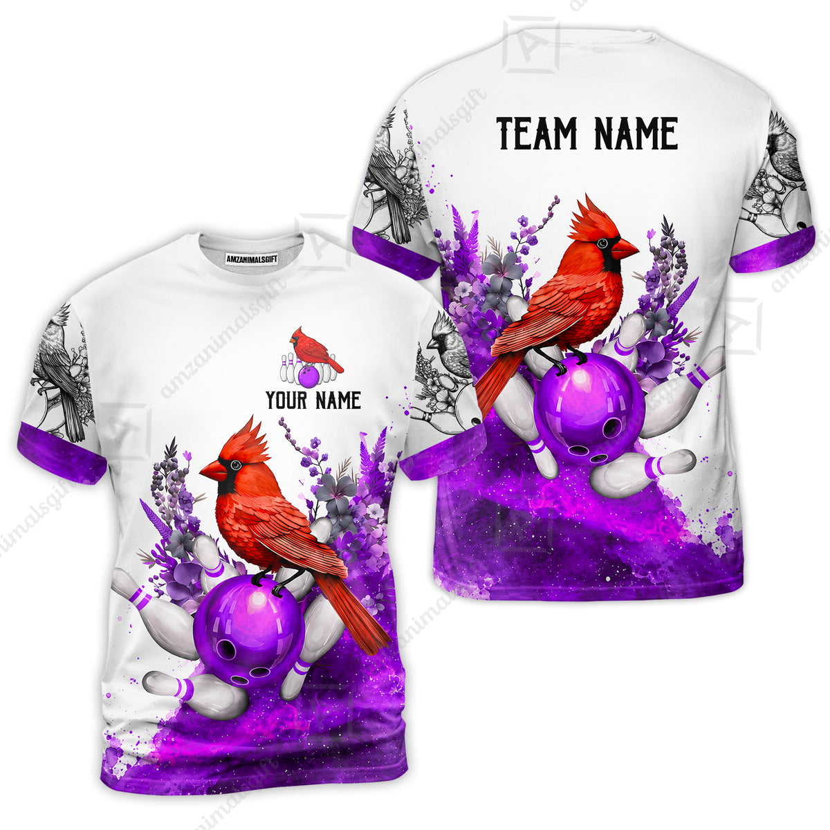 T-Shirt||Purple