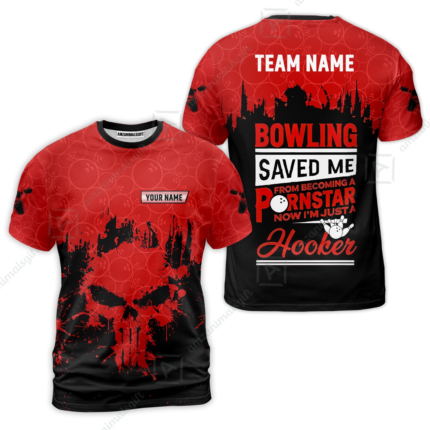 T-Shirt||Red