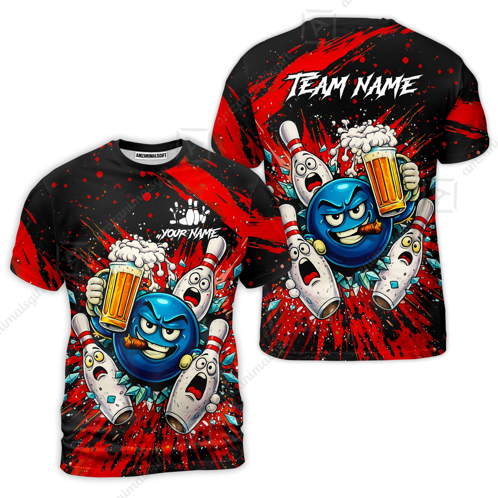 T-Shirt||Red