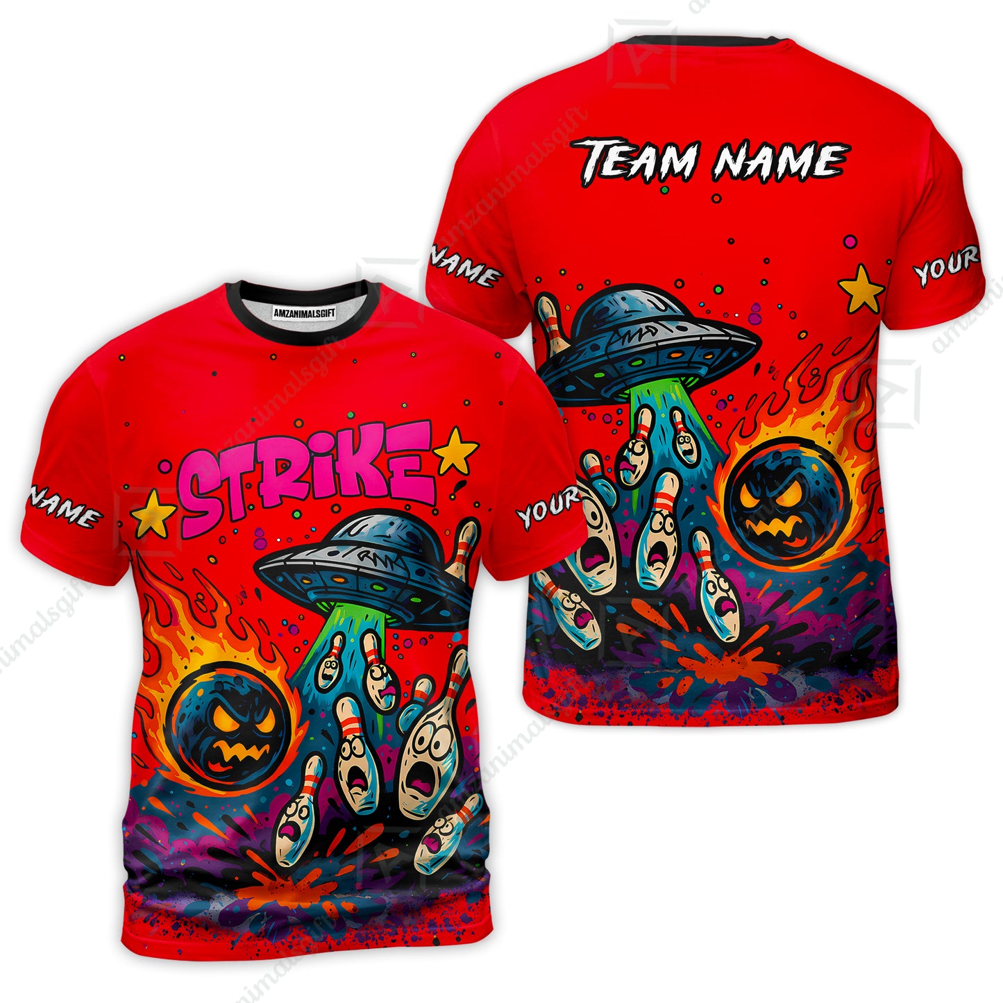 T-Shirt||Red