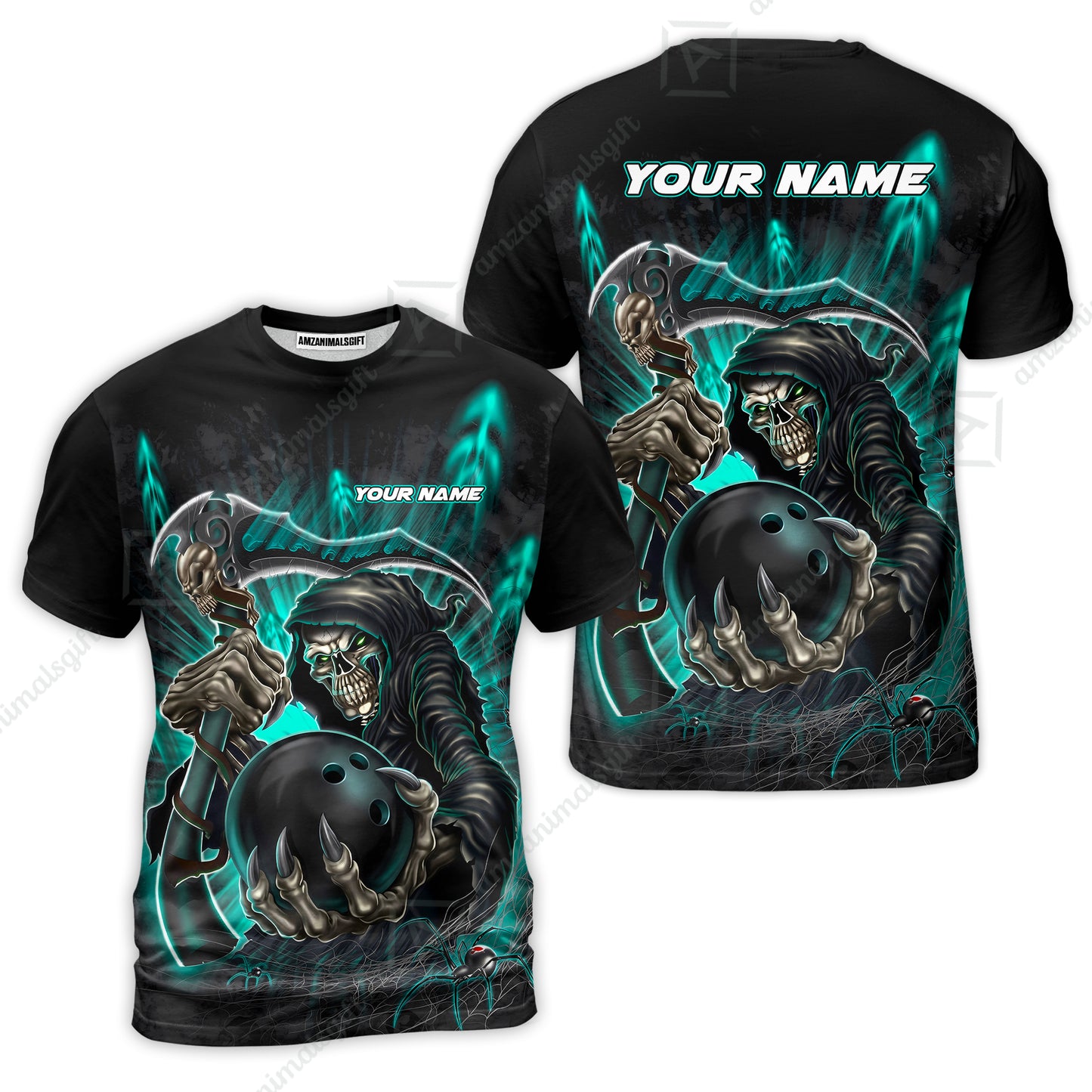 T-Shirt||Turquoise