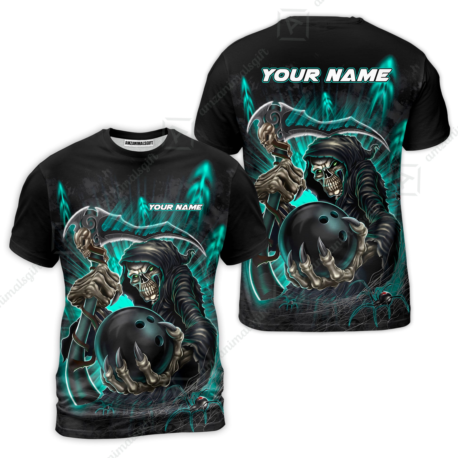 T-Shirt||Turquoise