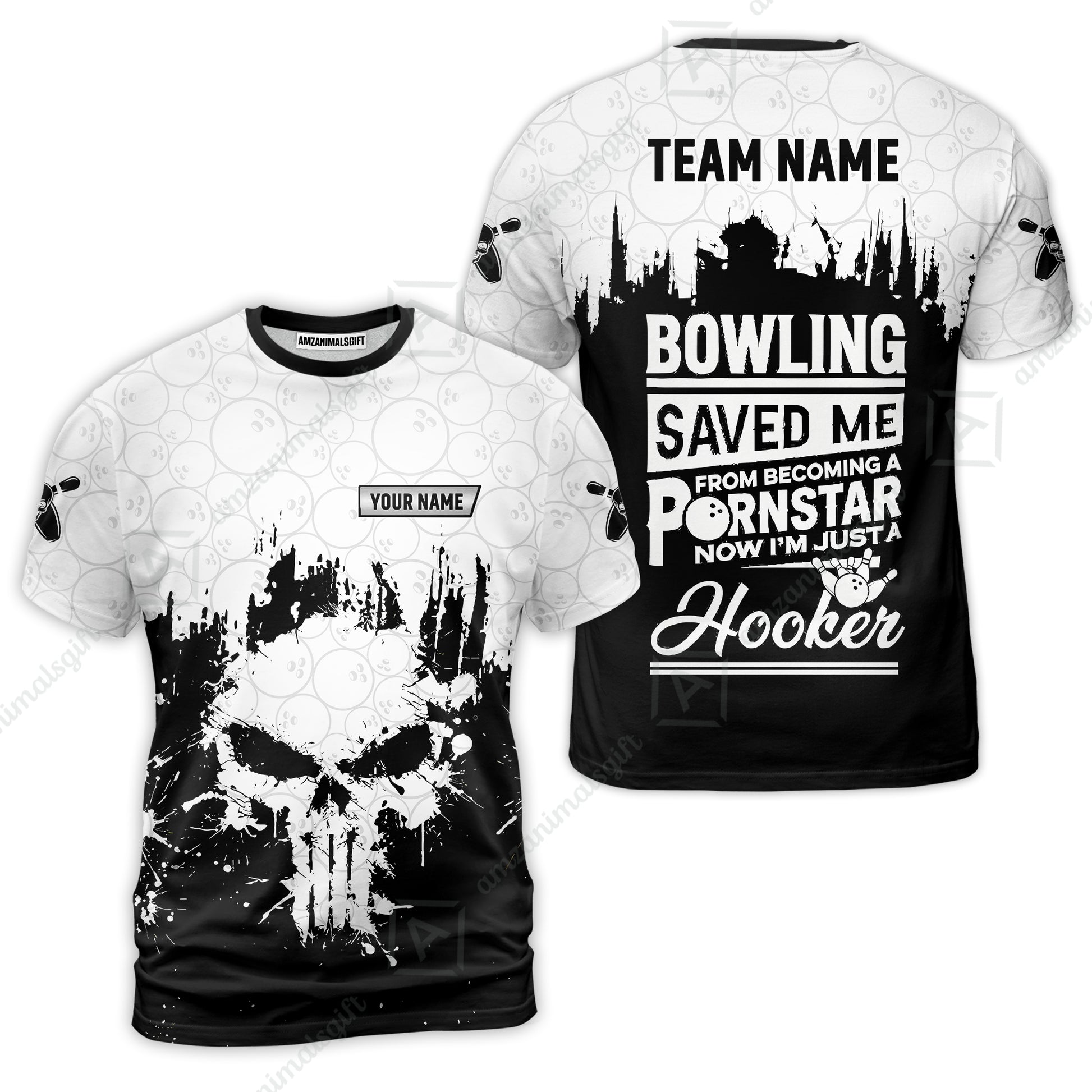 T-Shirt||White