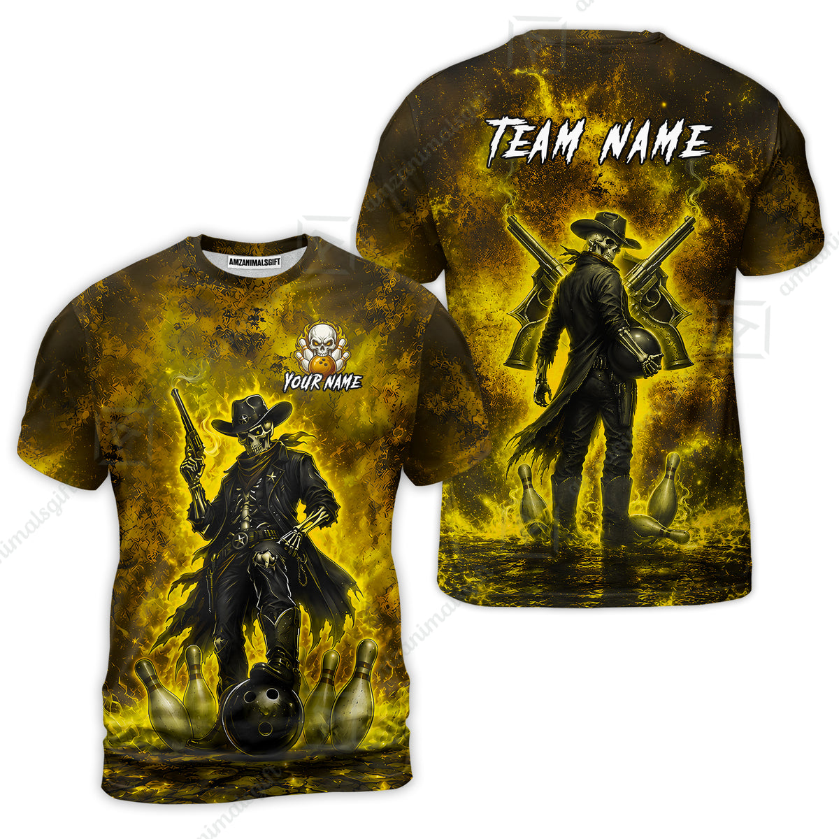 T-Shirt||Yellow