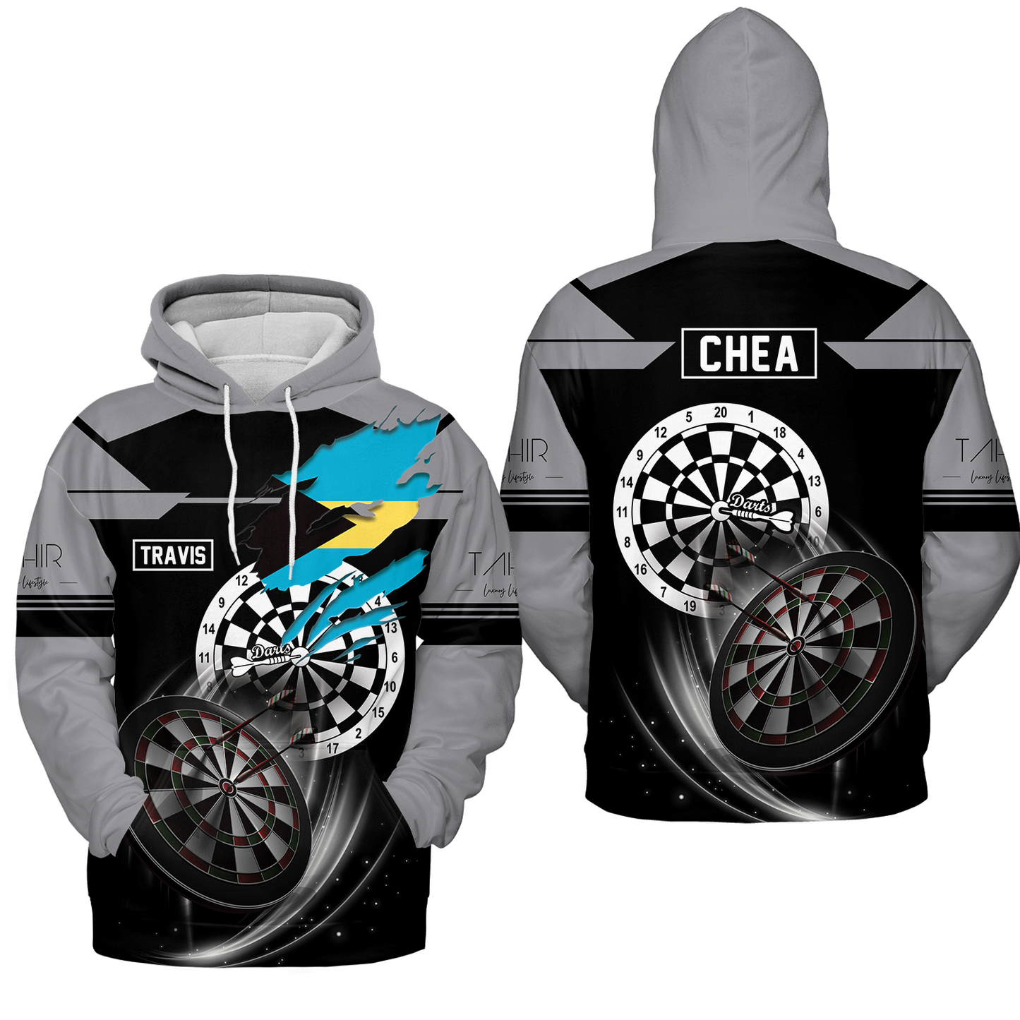 Customized Darts Hoodie For Travis