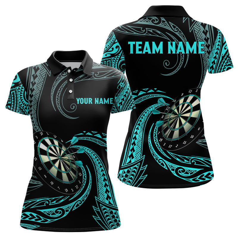 Custom Roll Tribal Darts Team Men Polo Shirts, Darts uniforms Roll Tribal Darts Personalized Name And Team Name
