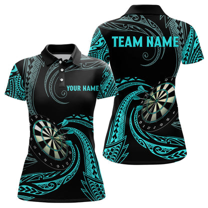 Custom Roll Tribal Darts Team Men Polo Shirts, Darts uniforms Roll Tribal Darts Personalized Name And Team Name