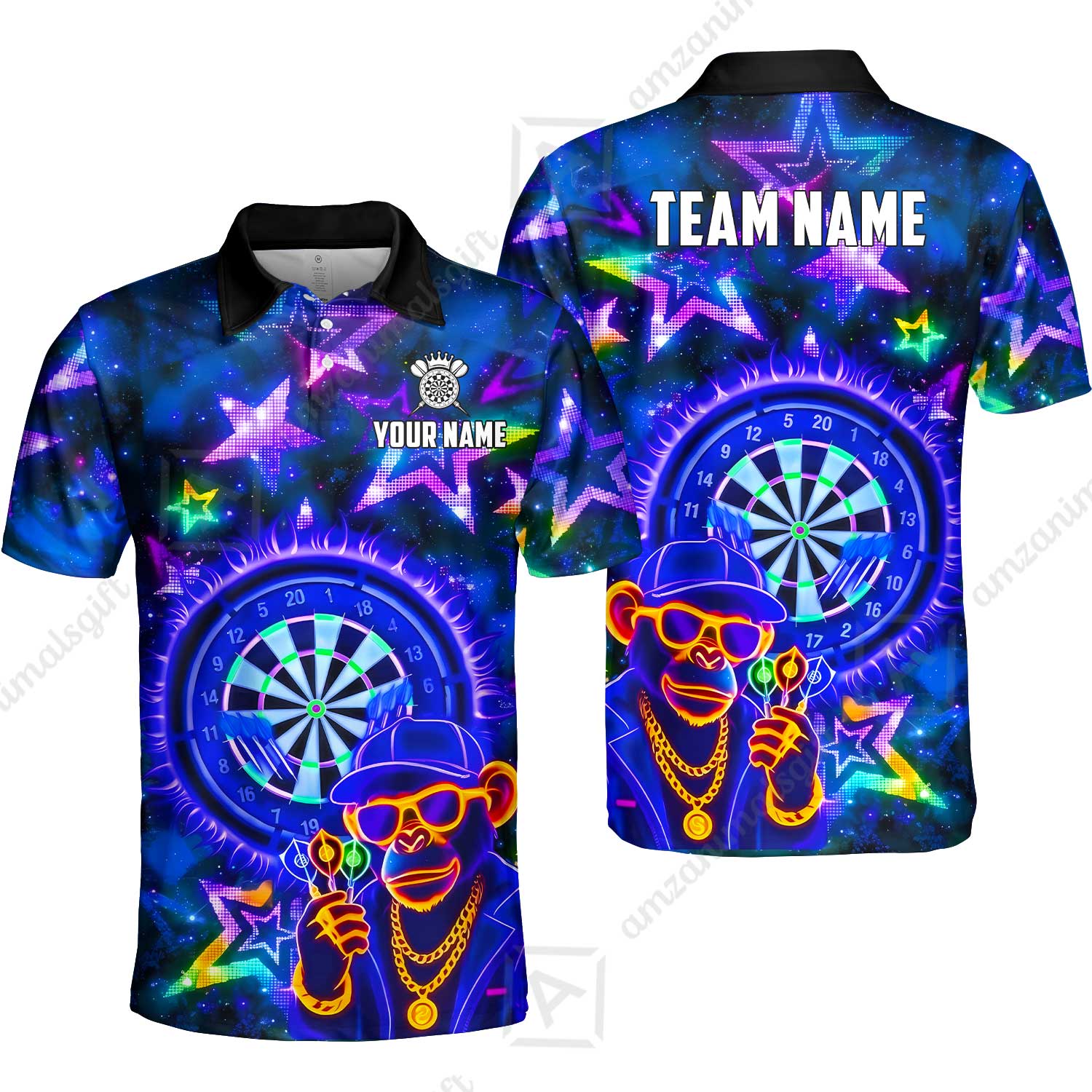 Unisex Polo Shirt||Blue