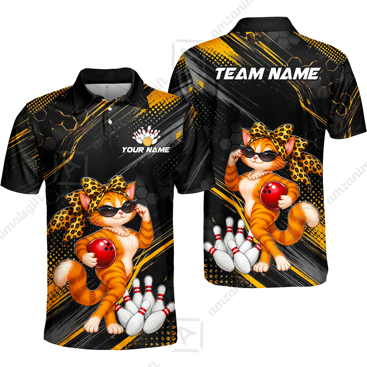 Unisex Polo||Female Cat