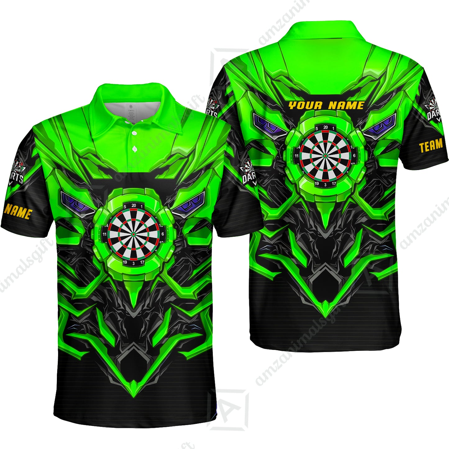 Unisex Polo Shirt||Green