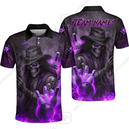 Unisex Polo||Purple