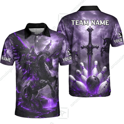 Unisex Polo||Purple