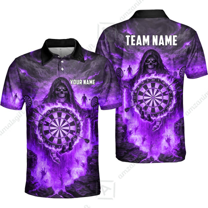 Unisex Polo||Purple