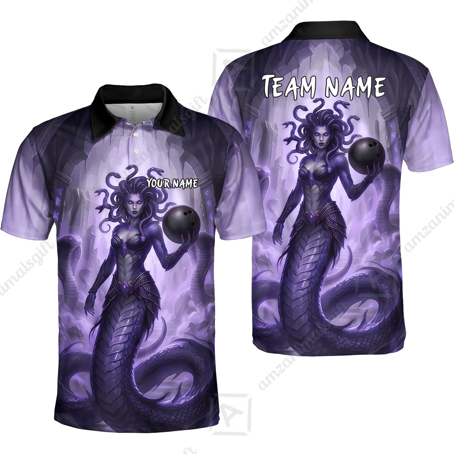 Unisex Polo||Purple