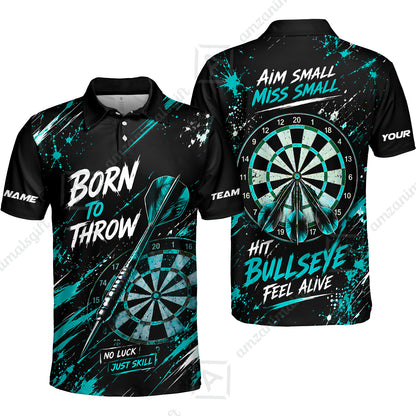 Unisex Polo Shirt||Turquoise