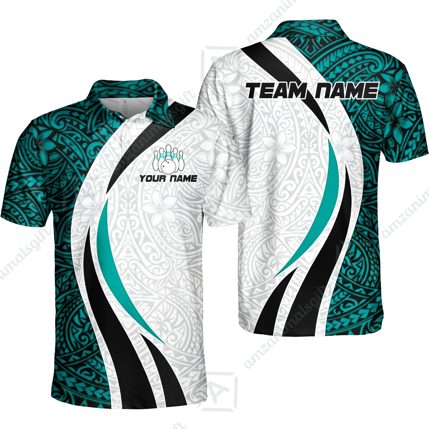 Unisex Polo||Turquoise