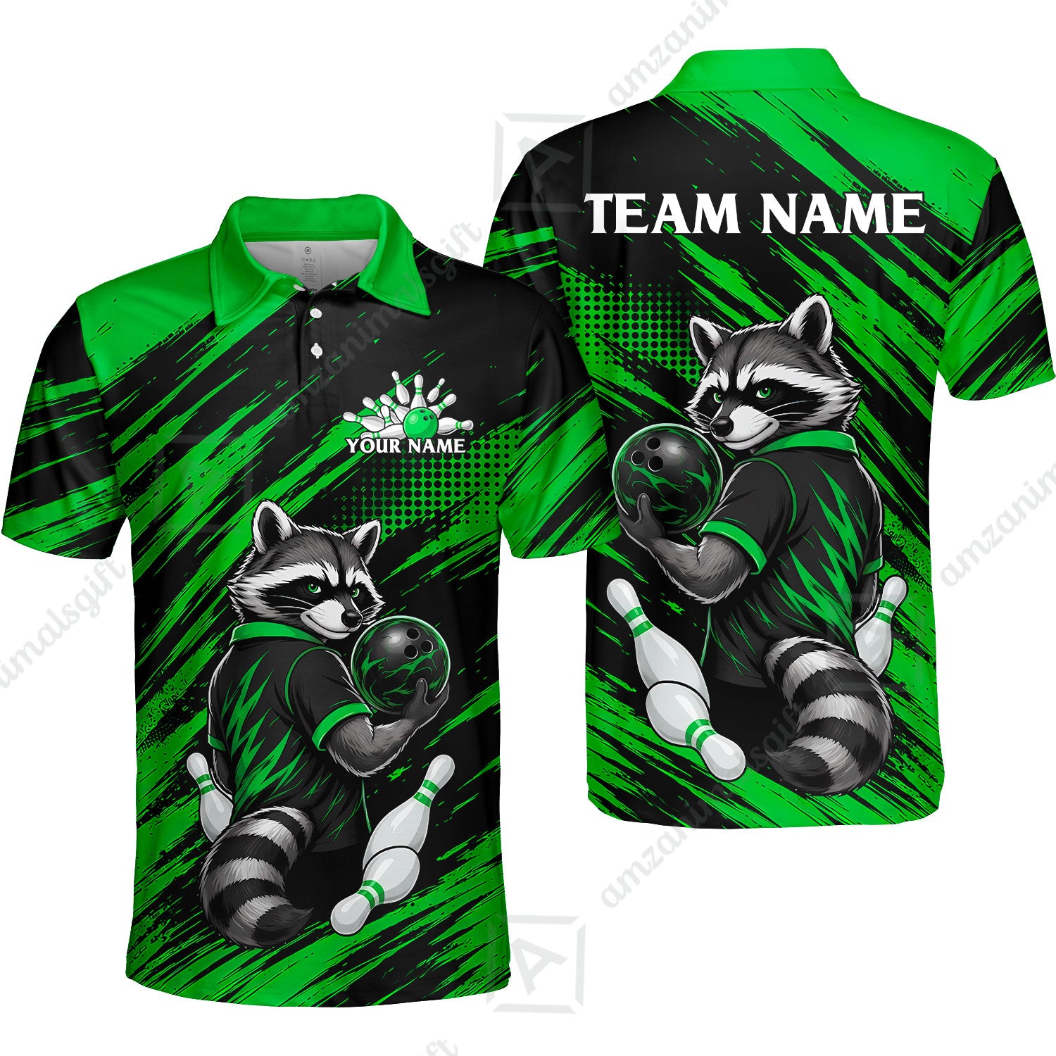 Unisex Polo||Green