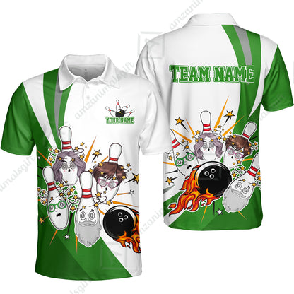 Unisex Polo||Green