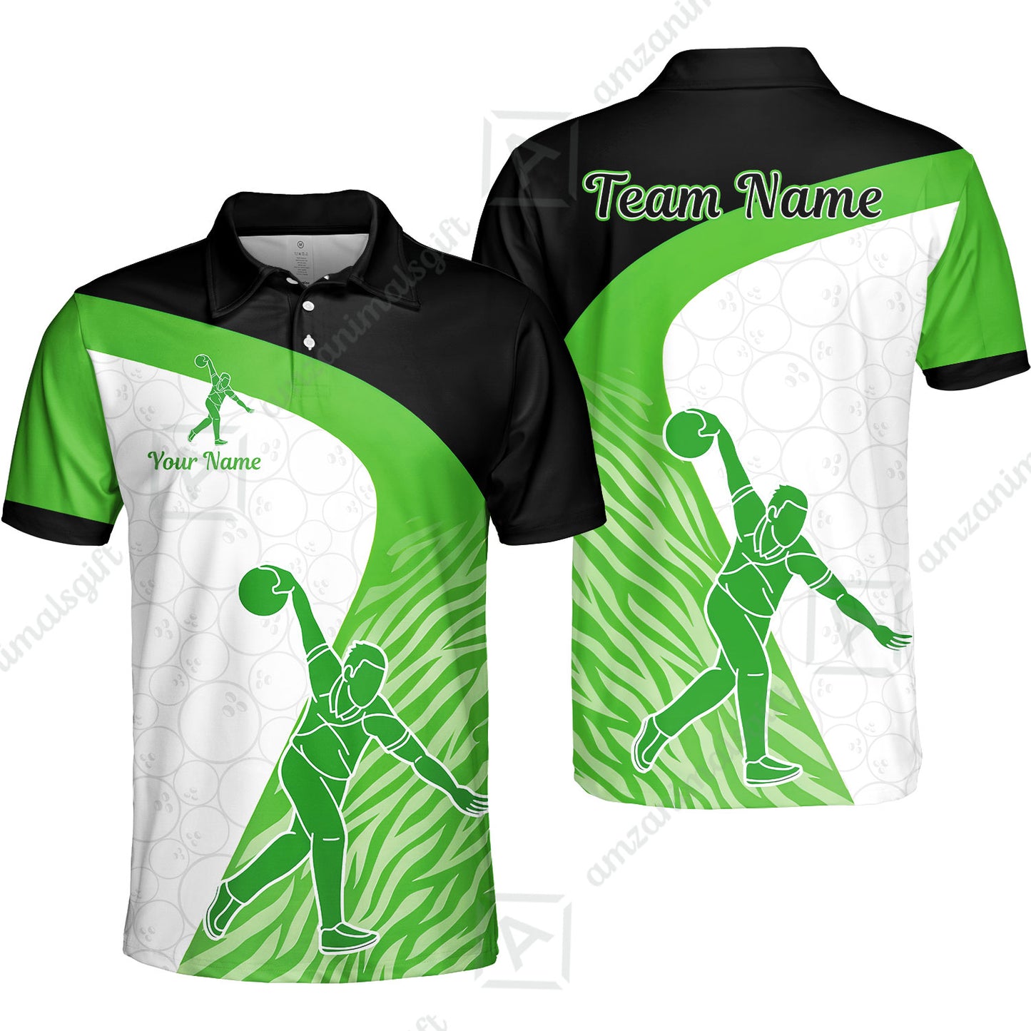 Unisex Polo||Green