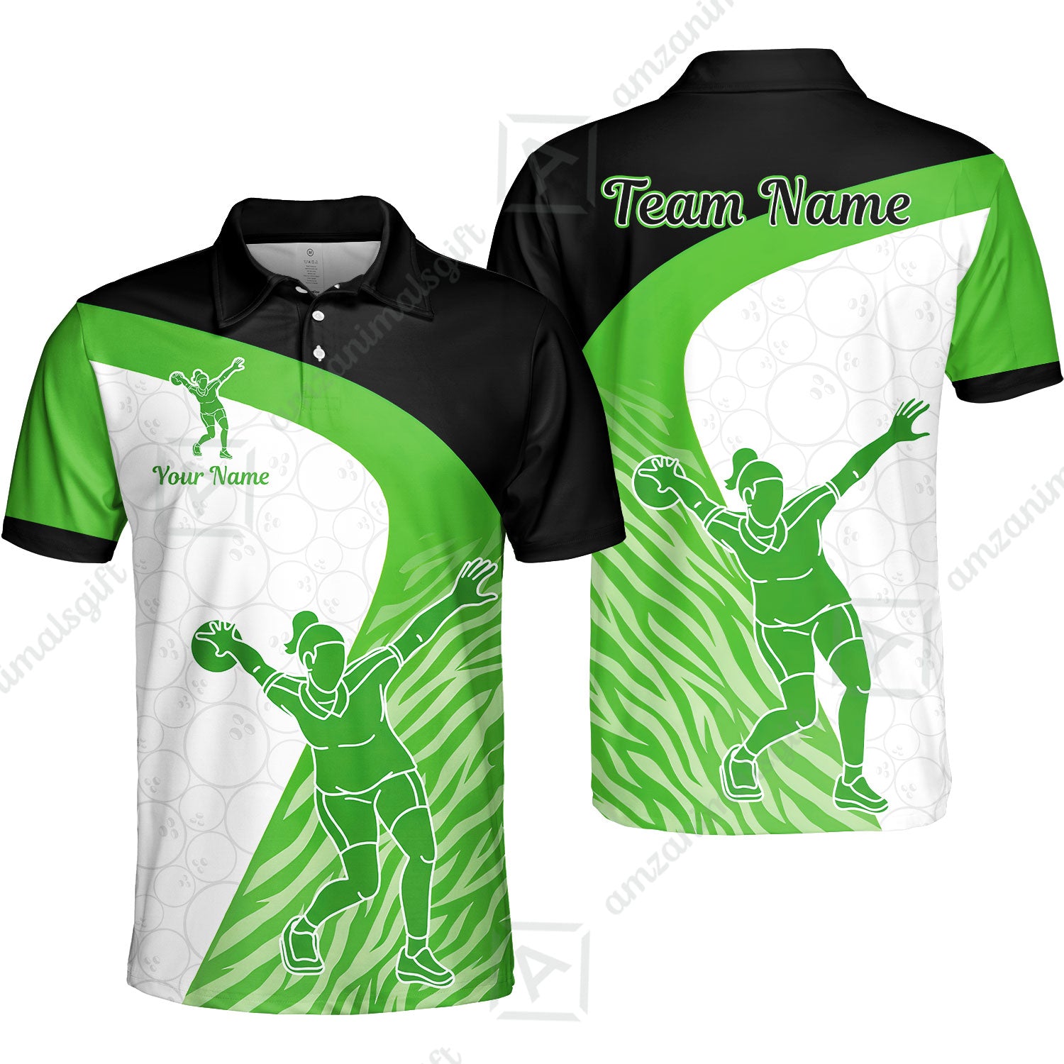 Unisex Polo||Green