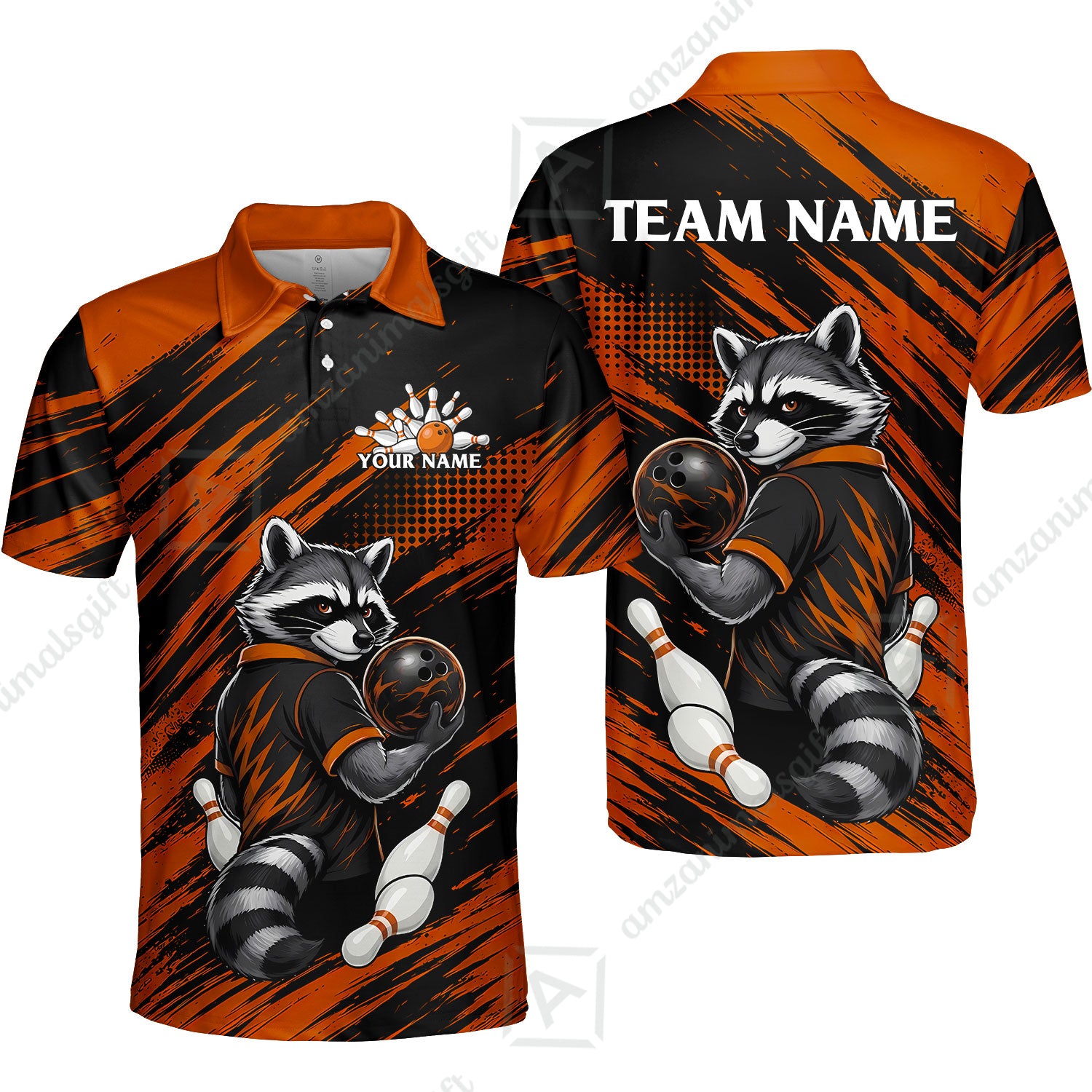Unisex Polo||Orange