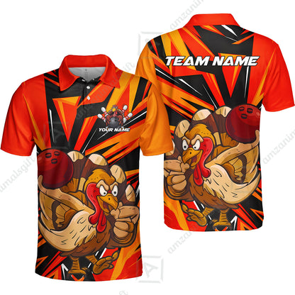 Unisex Polo||Orange