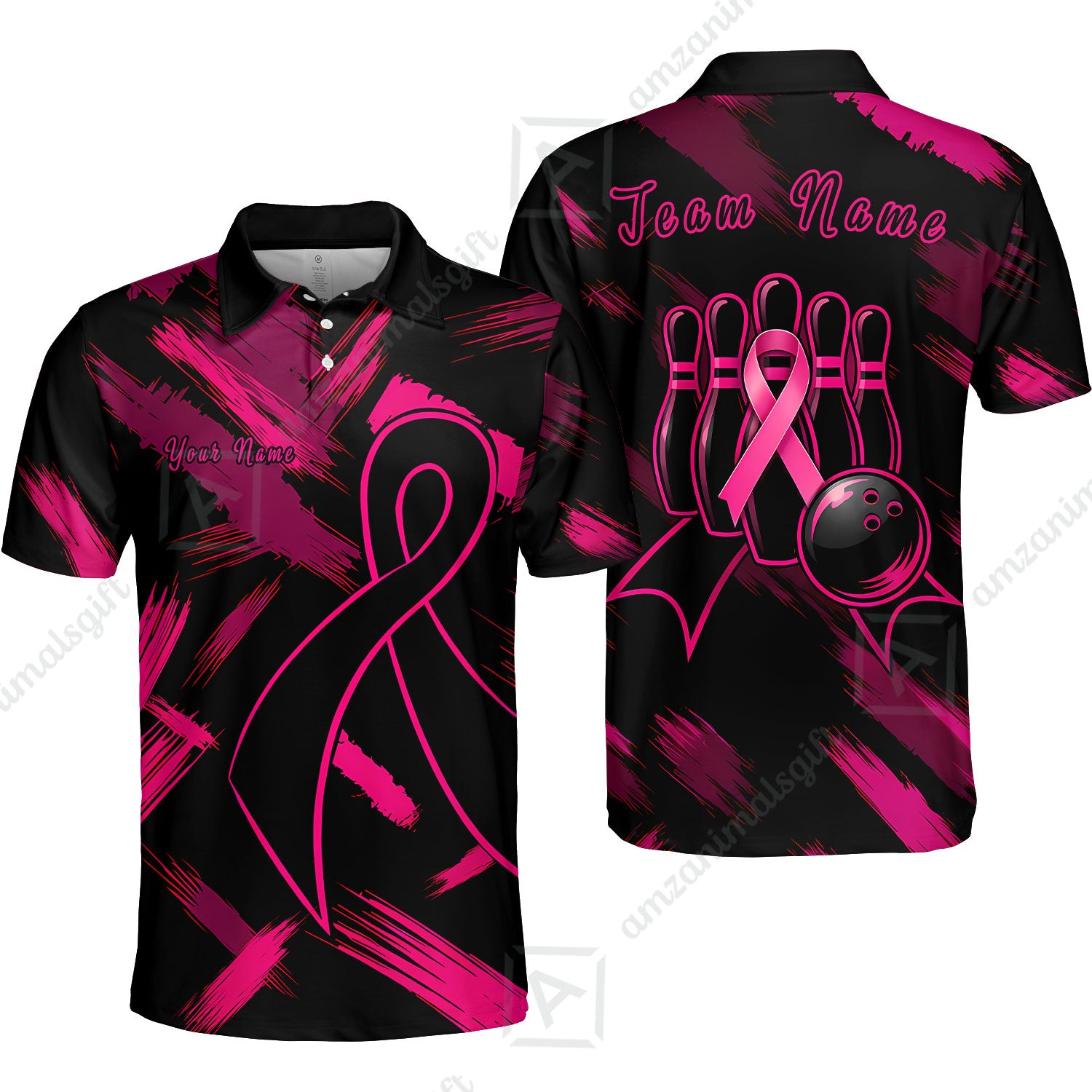Unisex Polo||Pink