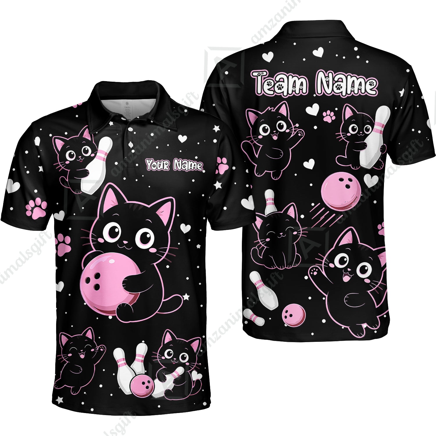 Unisex Polo||Pink