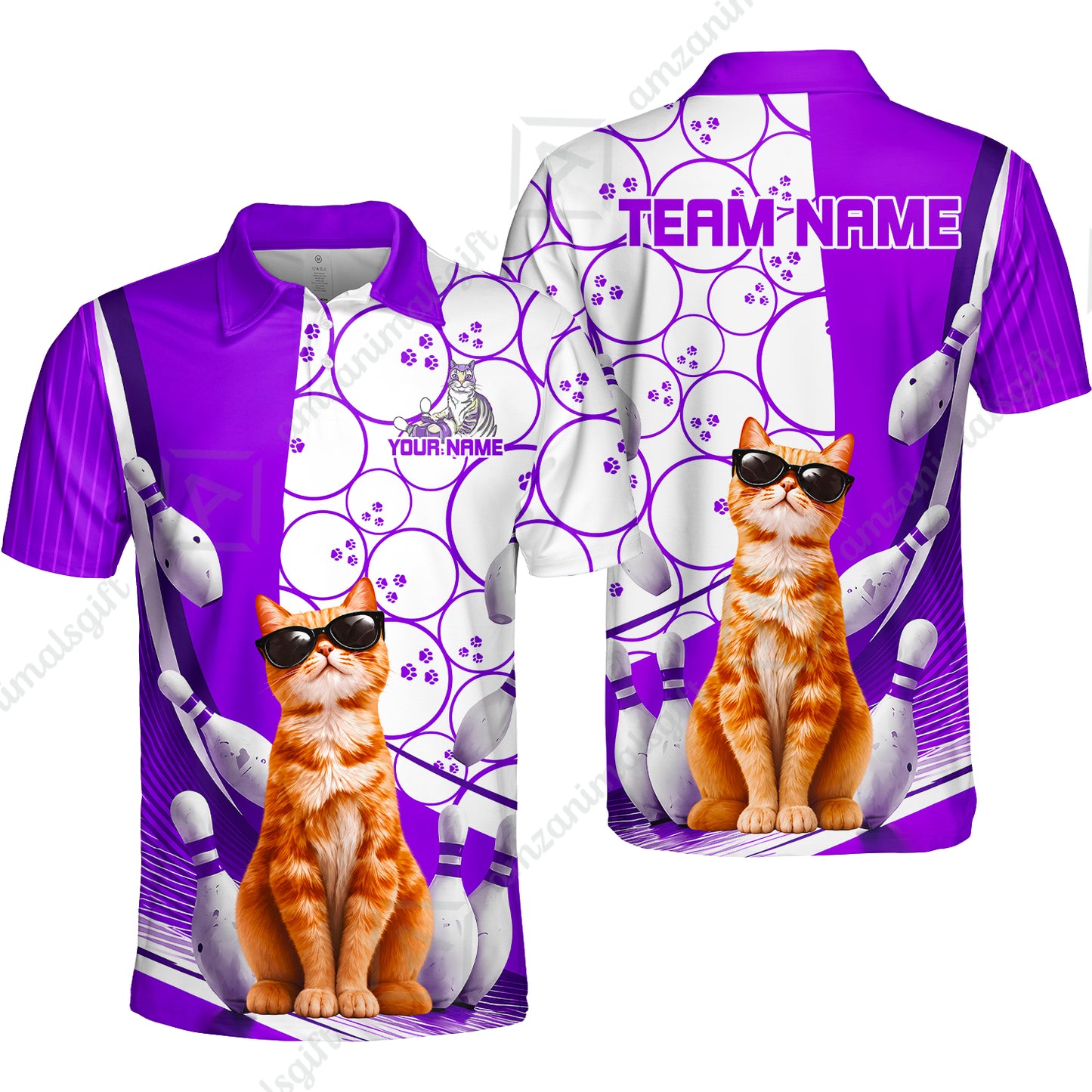 Unisex Polo||Purple