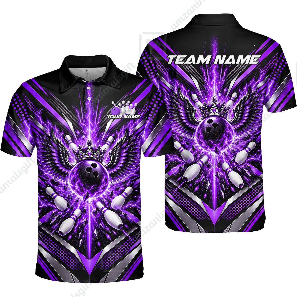 Unisex Polo||Purple