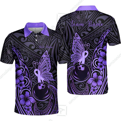 Unisex Polo||Purple
