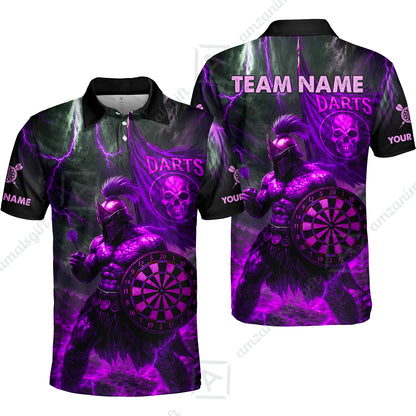 Unisex Polo Shirt||Purple