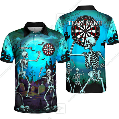 Unisex Polo Shirt||Turquoise