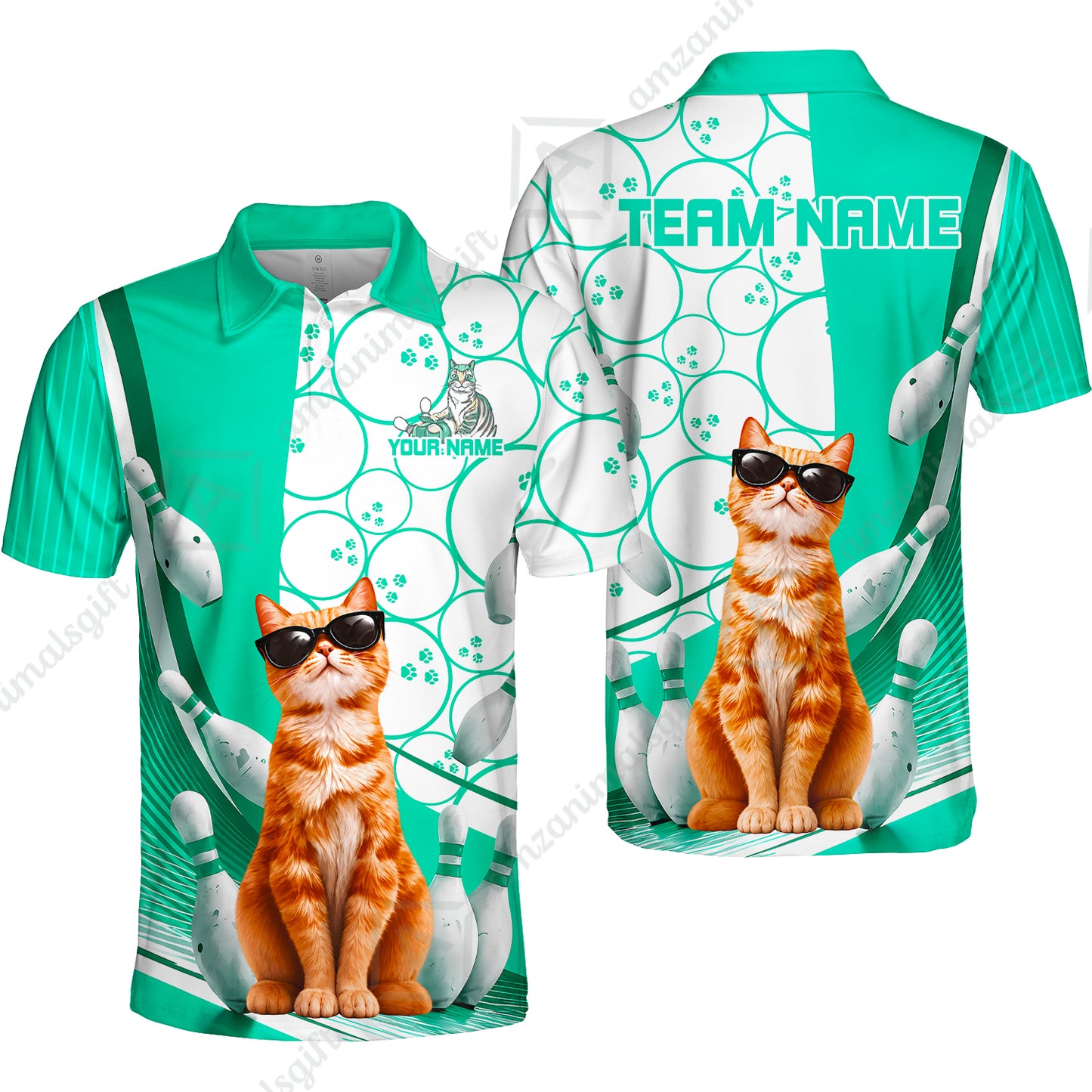 Unisex Polo||Turquoise