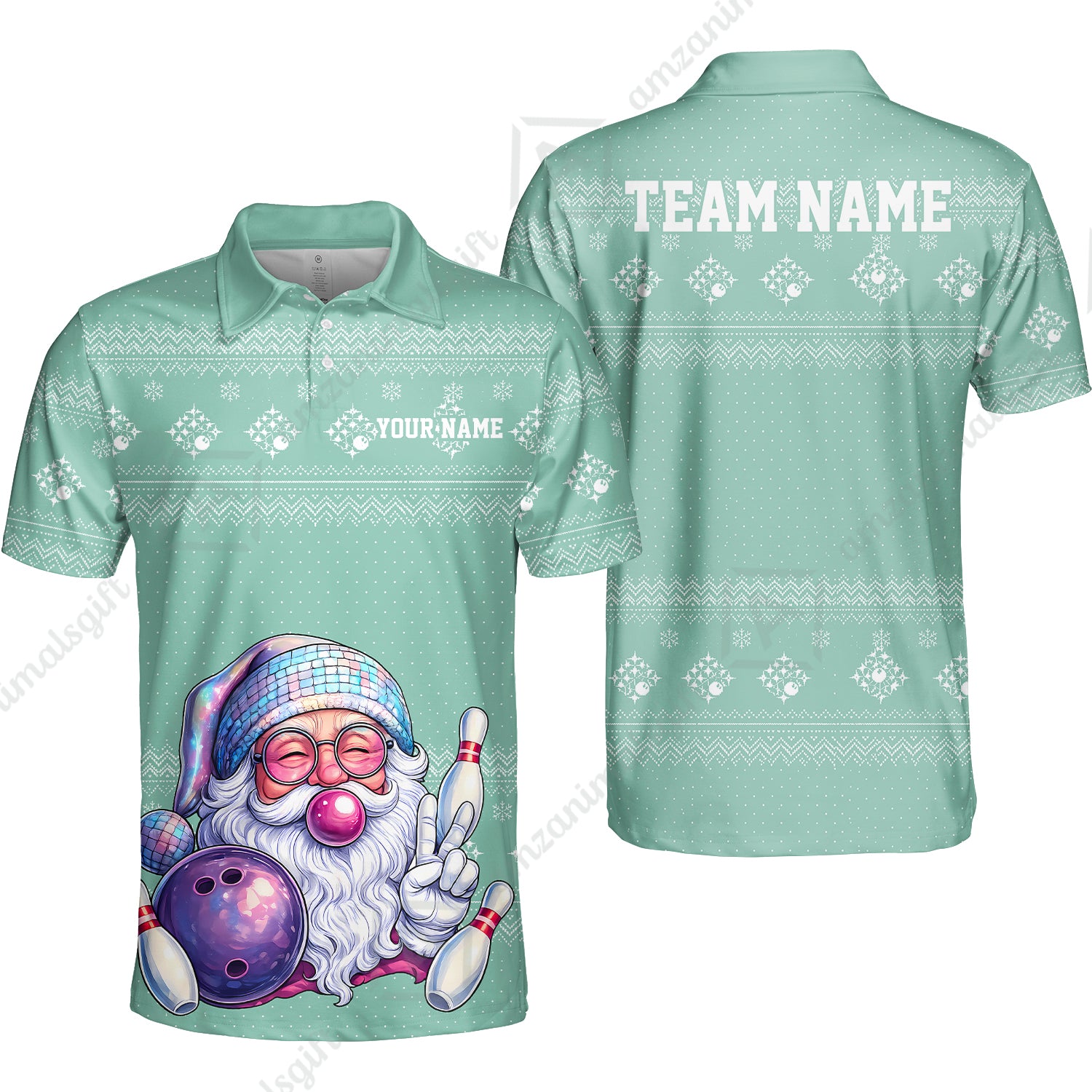 Unisex Polo||Turquoise