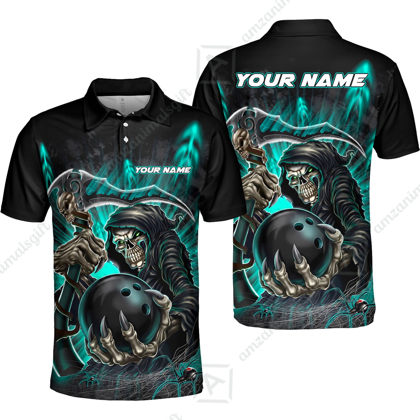 Unisex Polo||Turquoise