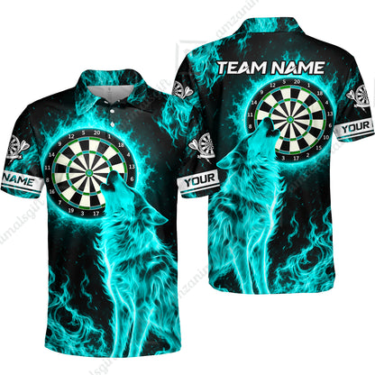Unisex Polo Shirt||Turquoise