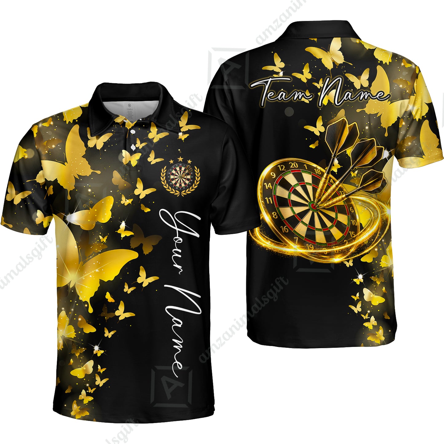 Unisex Polo Shirt||Yellow