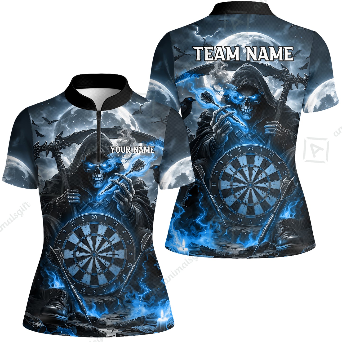 Women Jersey Shirt||Blue