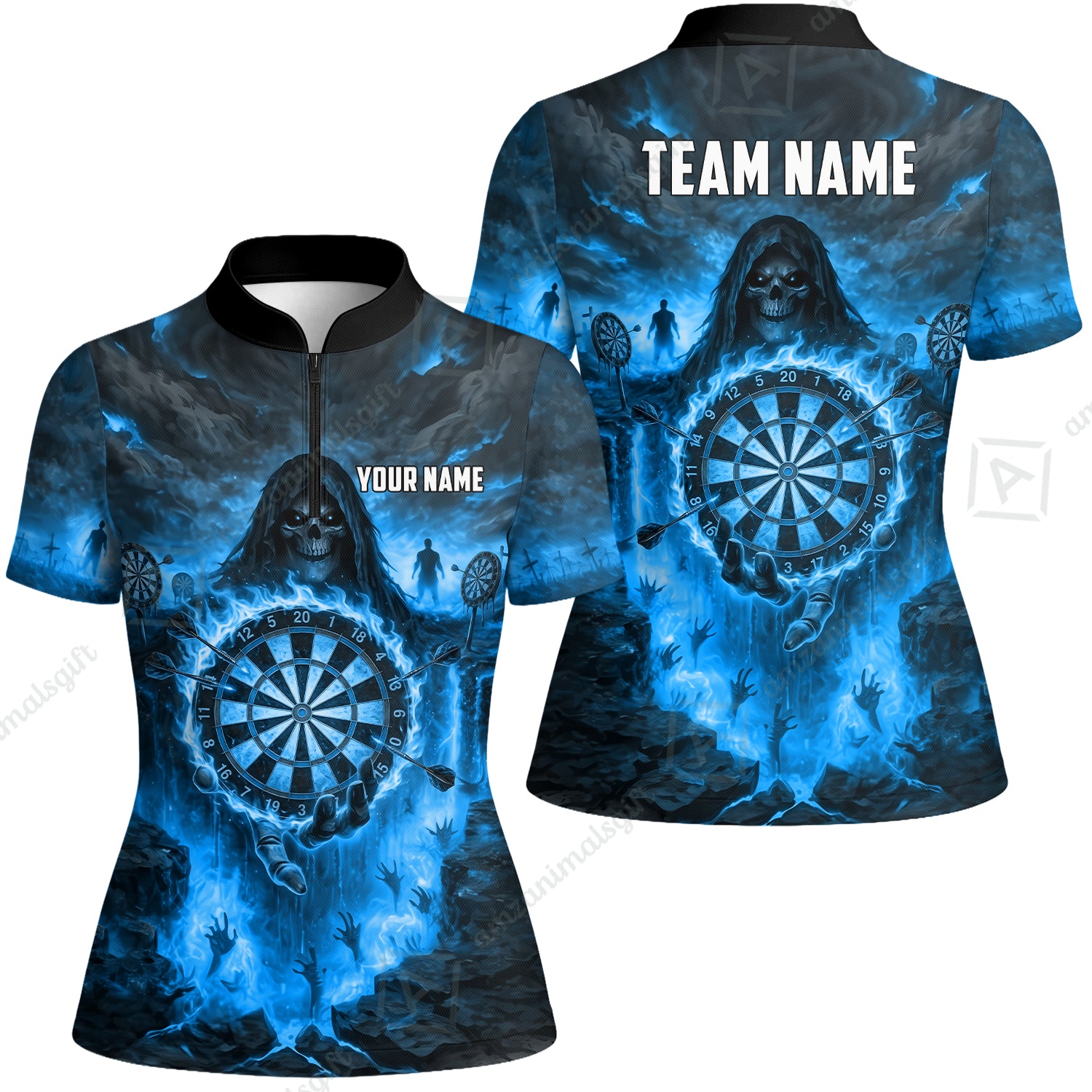 Women Jersey Shirt||Blue