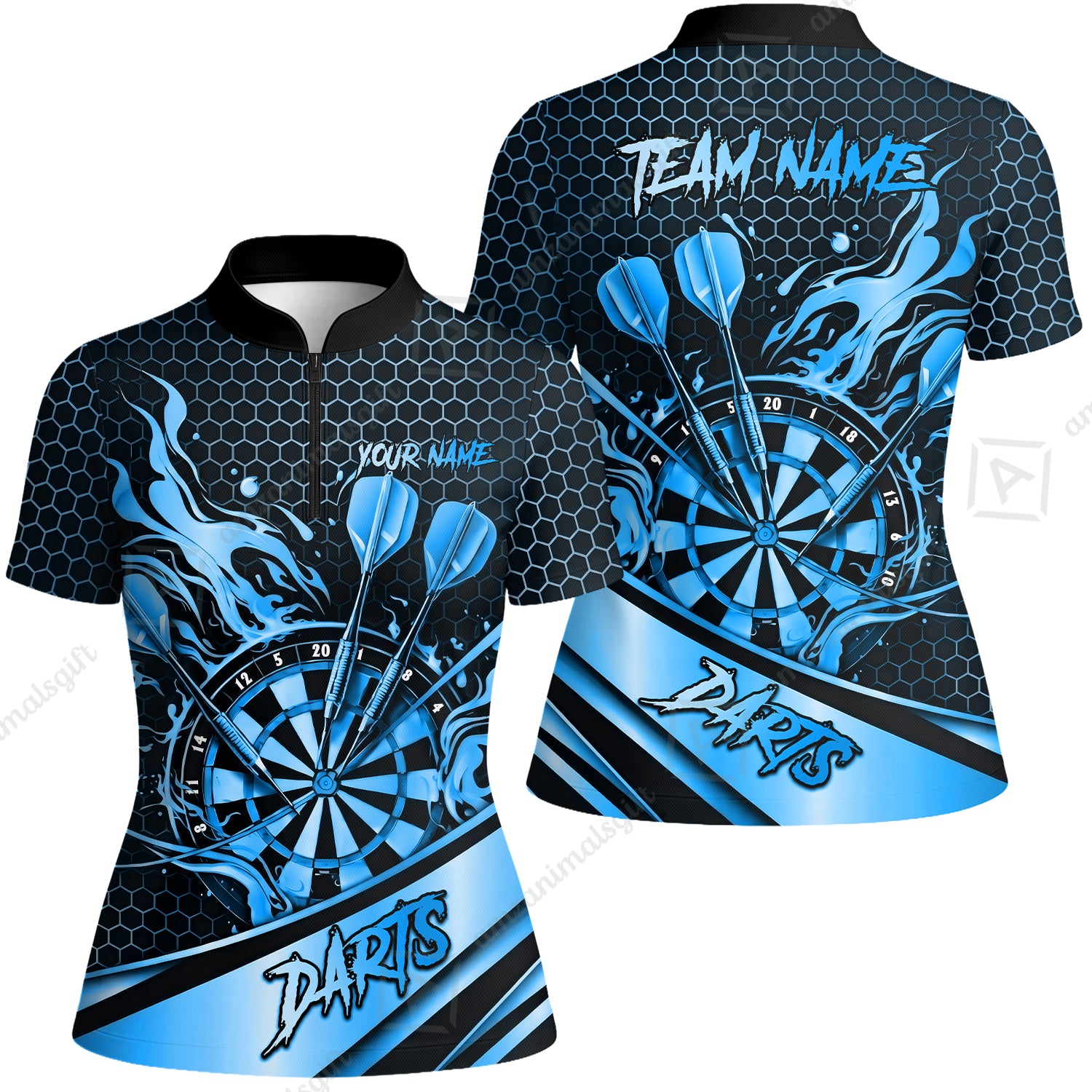 Women Jersey Shirt||Blue